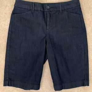 Denim Bermuda shorts